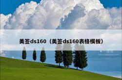 美签ds160（美签ds160表格模板）