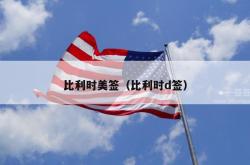 比利时美签（比利时d签）