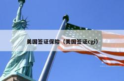 美国签证保险（美国签证cgi）