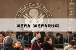 美签代办（美签代办能过吗）