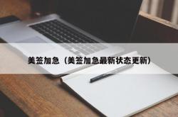 美签加急（美签加急最新状态更新）
